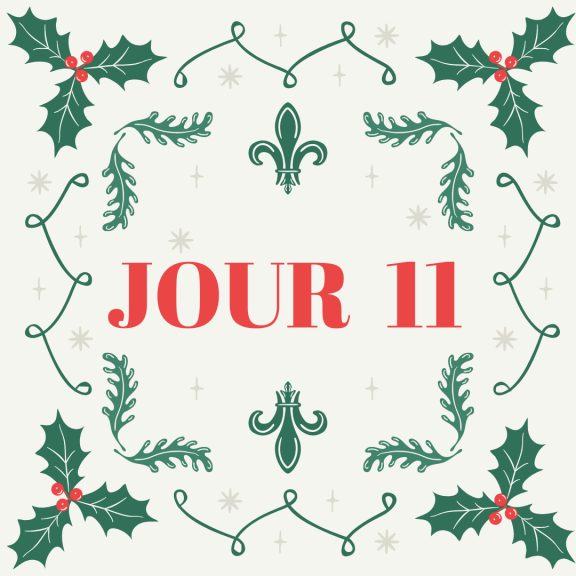 Calendrier de l'Avent - Gagnant(e) du Jour 11