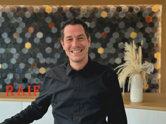 Une nouvelle arrivée dans notre Raiff’ : bienvenue à Jean Murith !